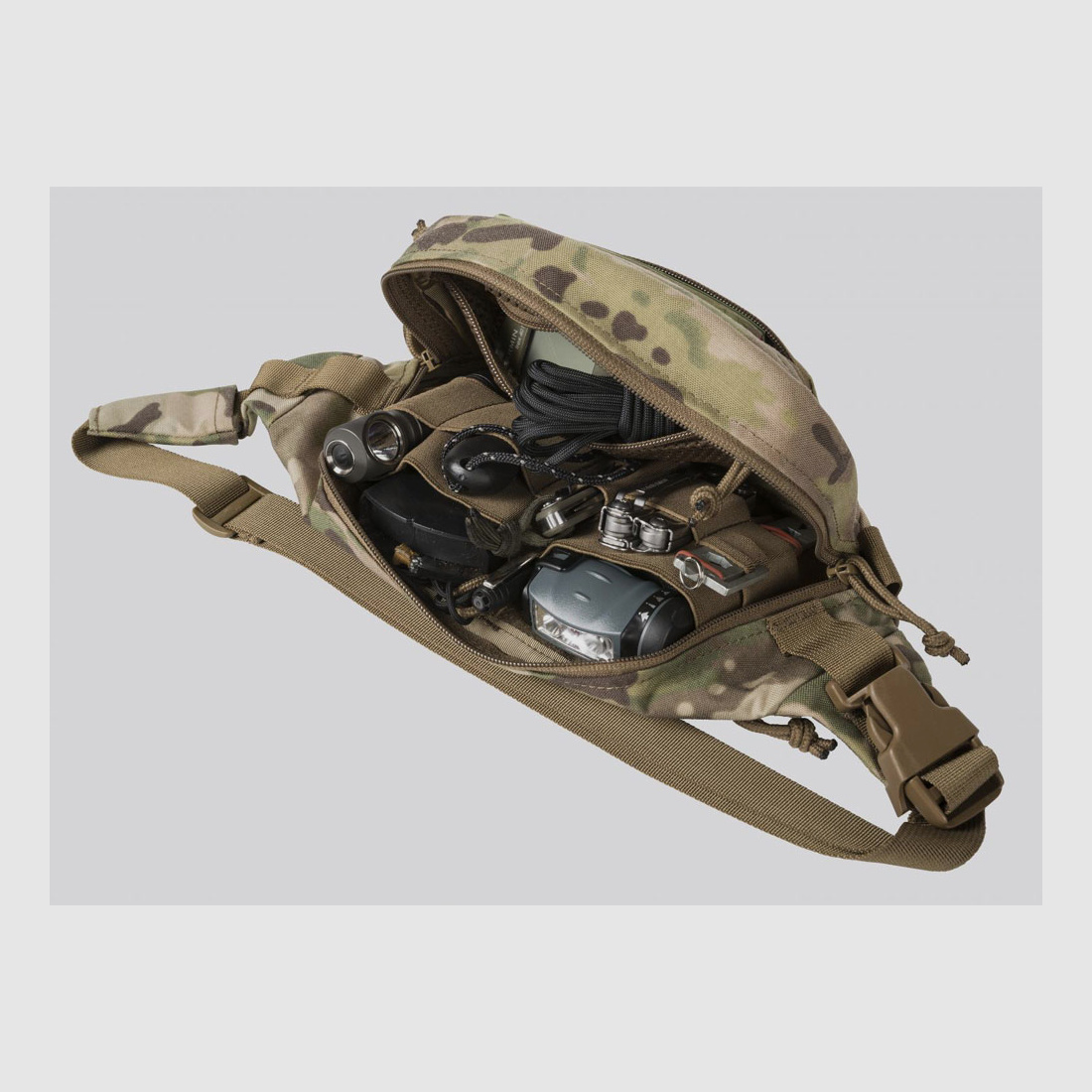 HELIKON-TEX HÜFTTASCHE BANDICOOT® WAISTPACK SCHWARZ-SHADOW GREY