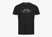 Blaser Blaser T-Shirt mit Blaser Logo in HunTec Camo T-Shirts Herren