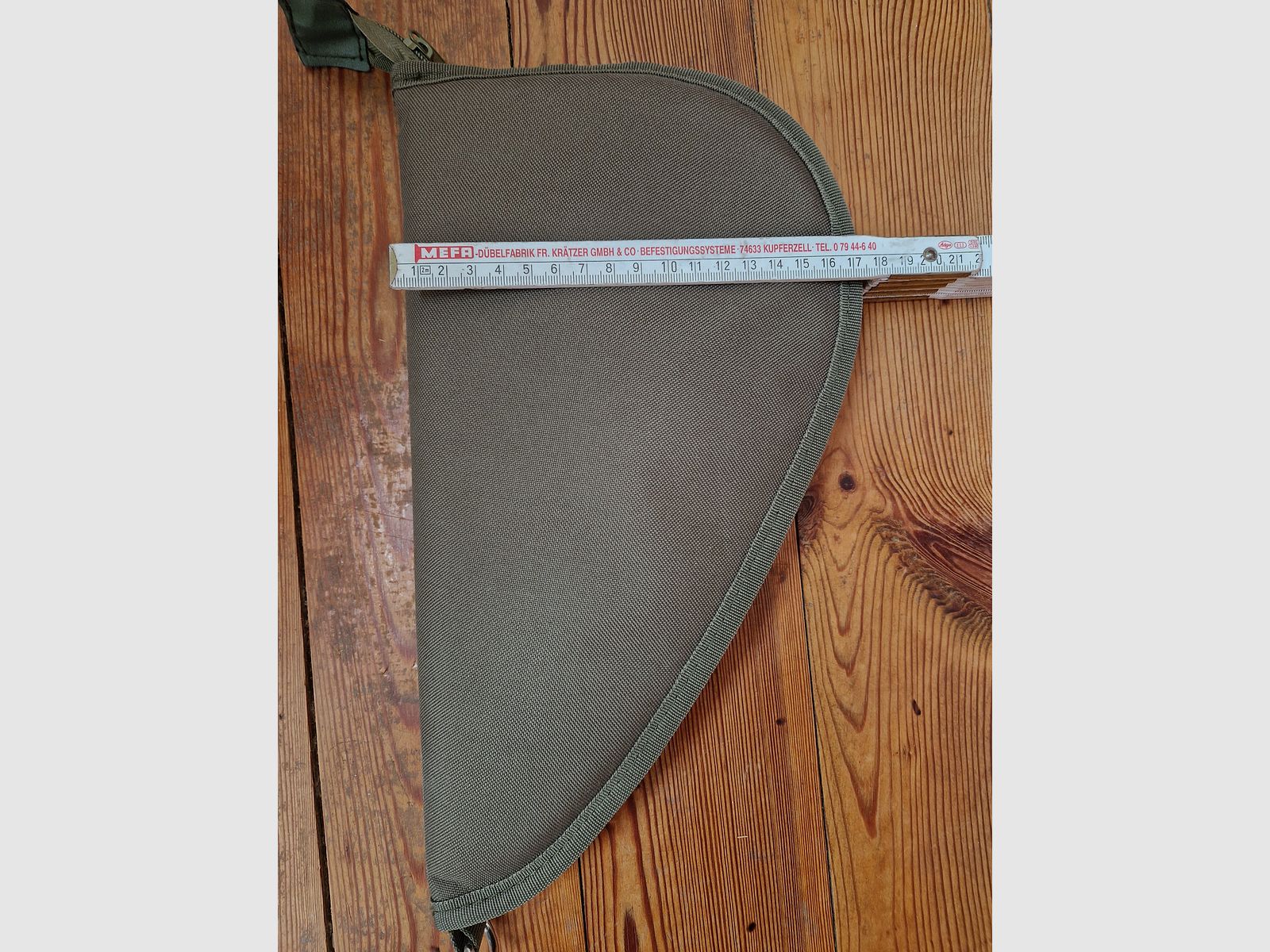 Bolsa para pistolas grande bolsa de transporte con cerradura color: oliva NUEVO