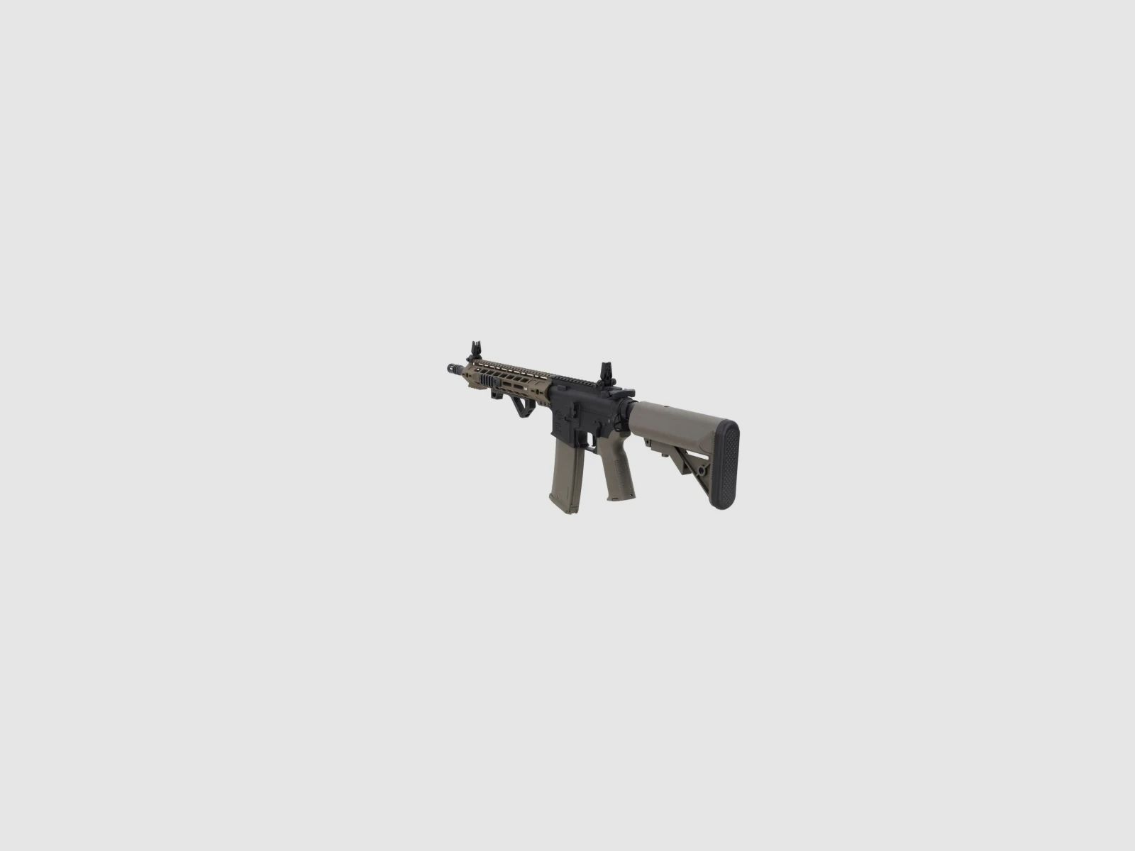 SA M4 Carbine M-LOK (RRA SA-P14 PRIME™ Aster II ETU BLDC™) Rifle Airsoft Libre a partir de 18 - Negro/Verde -F-