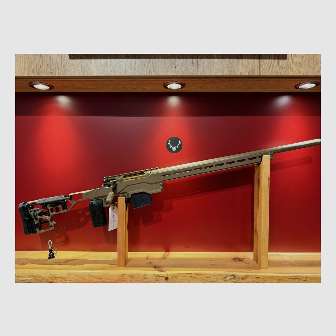 Anschütz 1782 G-18x1 APR Dark TIN trigger with a pressure point 66cmLL