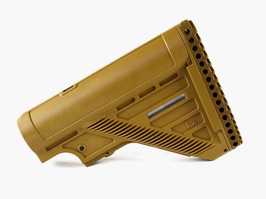 Heckler & Koch SLIMLINE stock for MR308 Sand color