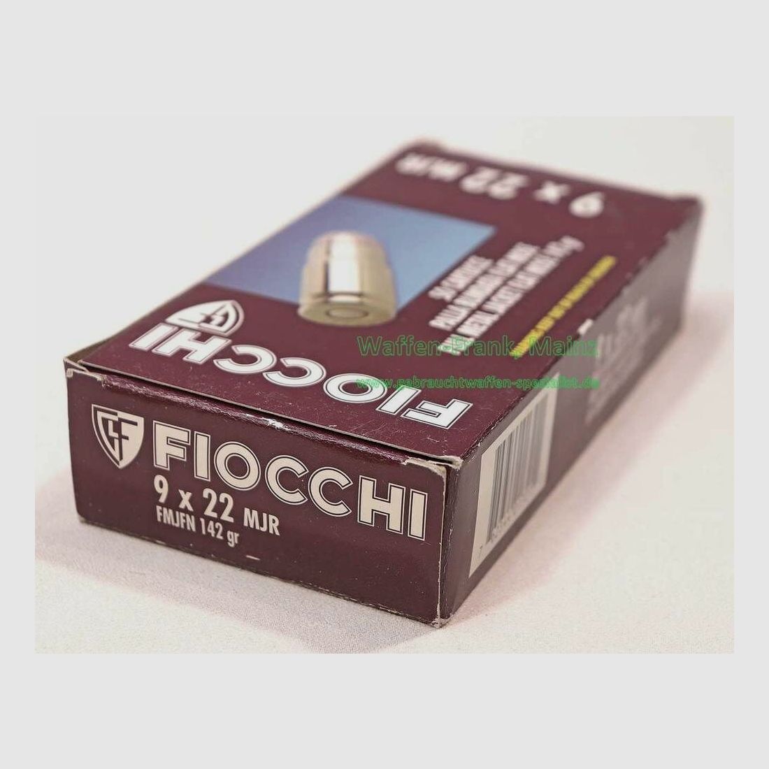 Fiocchi - Italien Pistolenpatronen 9x22 / MJR