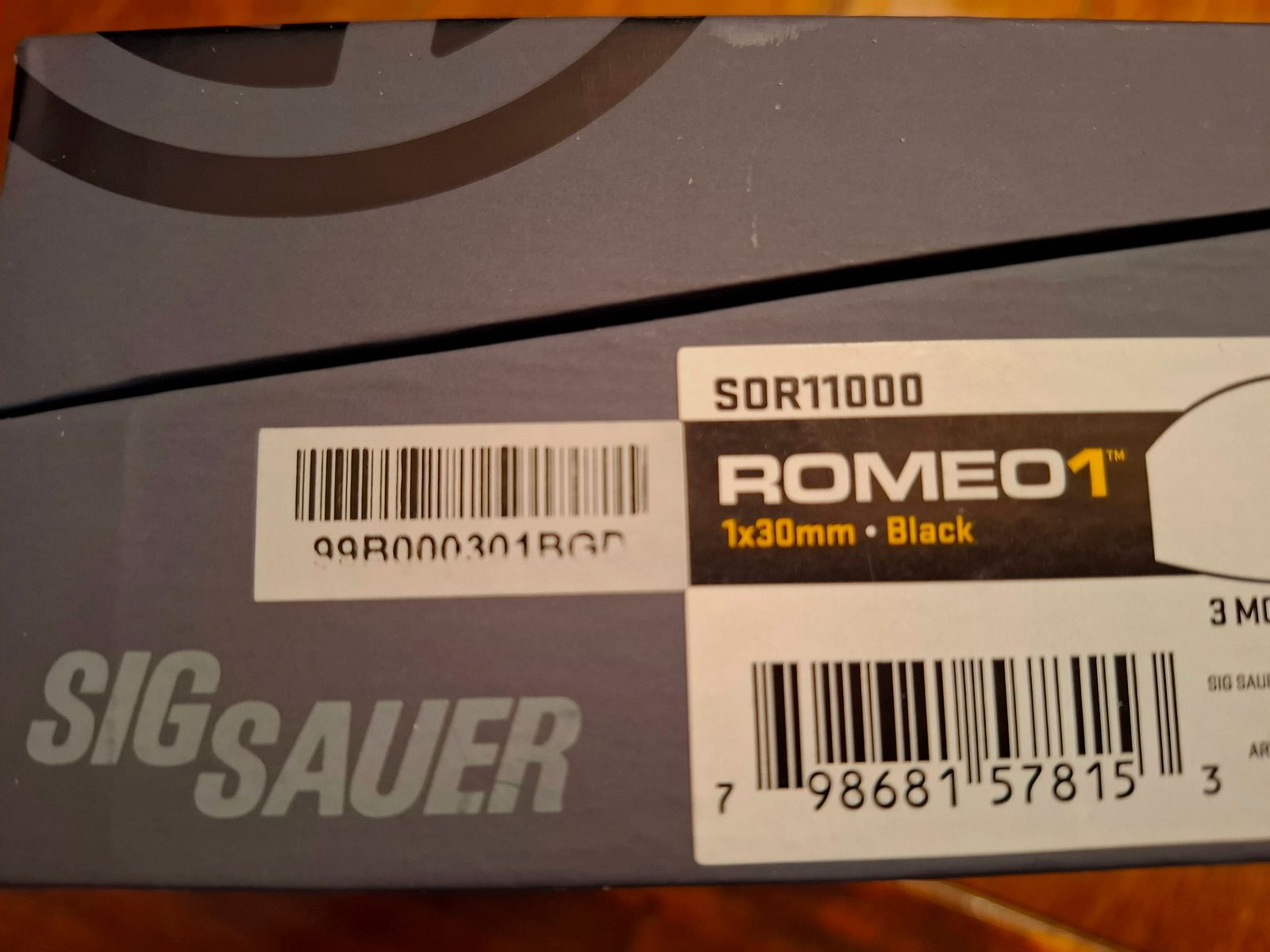 SIG SAUER ROMEO 1 PLUS GLOCK MOS ADAPTERPLATTE