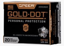 Speer Pistolenmunition Gold Dot .357 SIG 8,1g Gold Dot Hollow Point