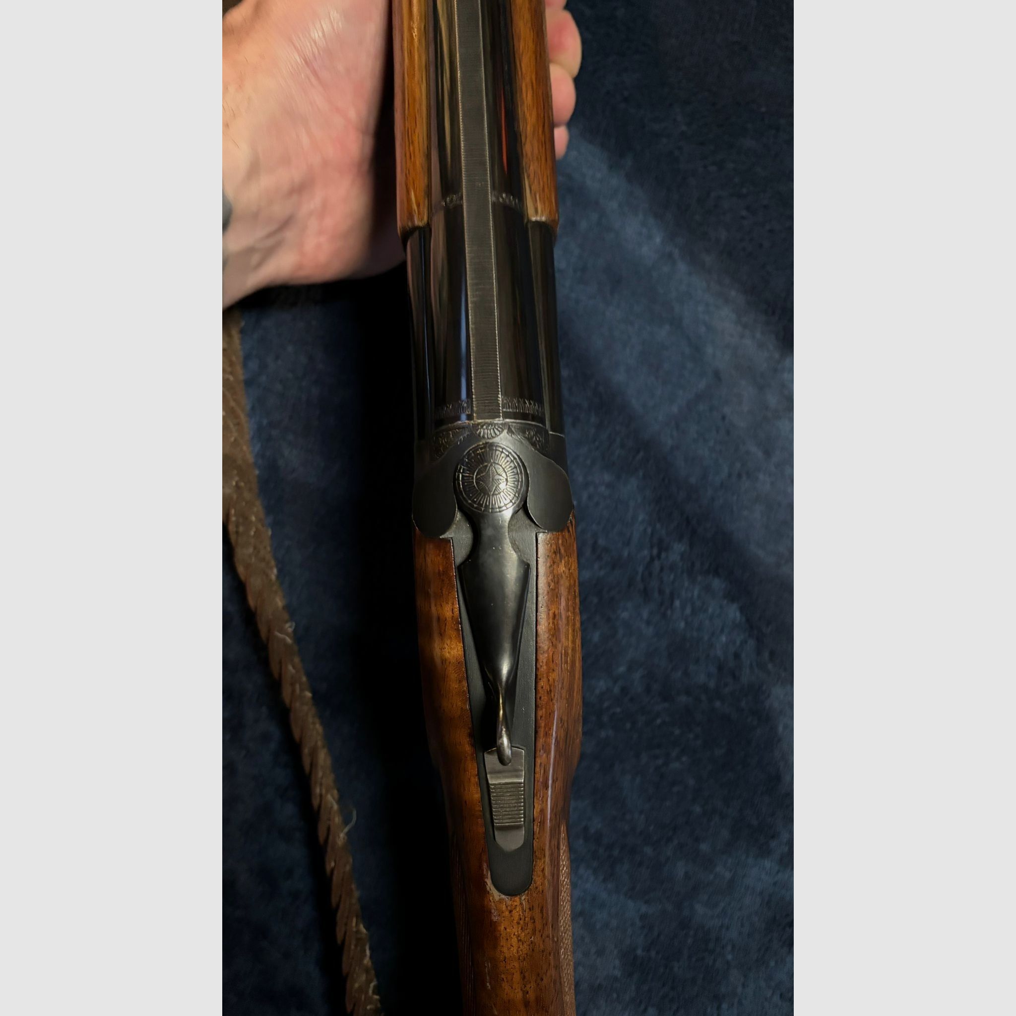 Sauer Franchi over-and-under shotgun 12/70