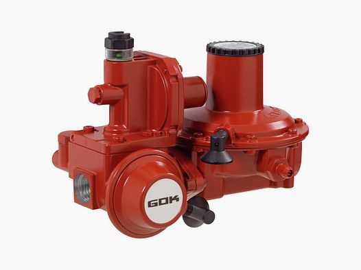 Gasregler BHK052, 12 kg/h IG G½ x IG G¾ OPSO PRV