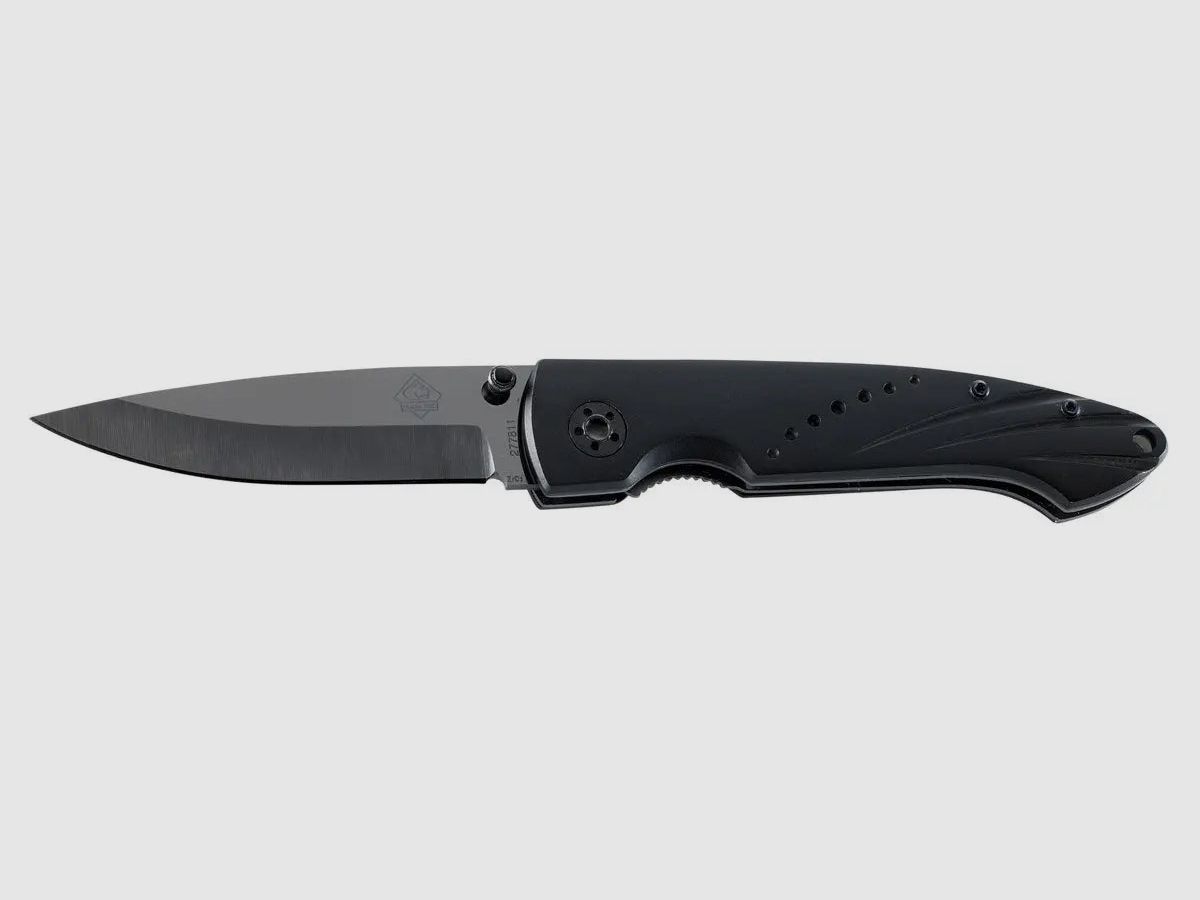 PUMA TEC Keramik Einhandmesser (schwarz/Aluminium)