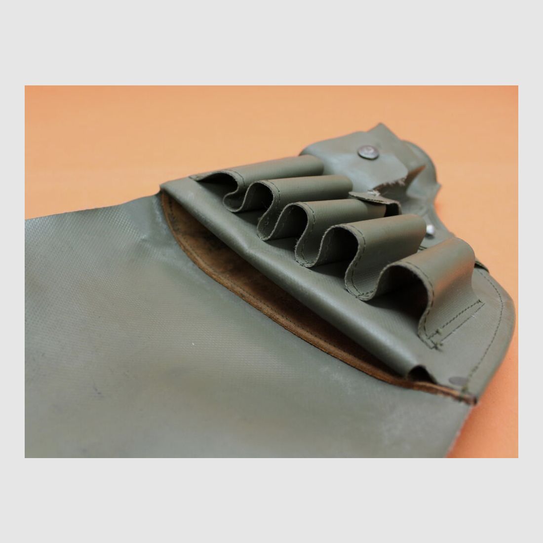BUND SURPLUS Heckler&Koch Signalpistole: Pistolentasche BUND (1095-12-130-7269) Schichtstoff oliv SURPLUS