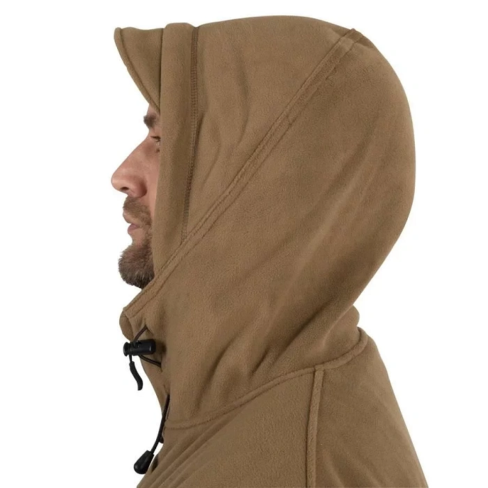 Helikon PATRIOT Double Fleece Coyote Fleece Jacket (BL-PAT-HF-11), image 19 of 20