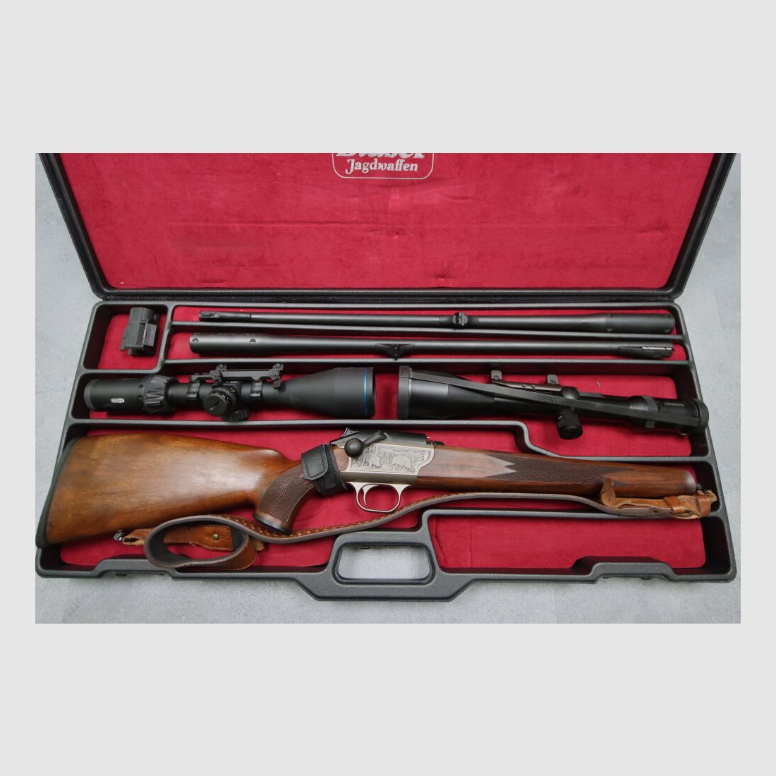 Blaser R93 mit Austauschlauf .375 H&H