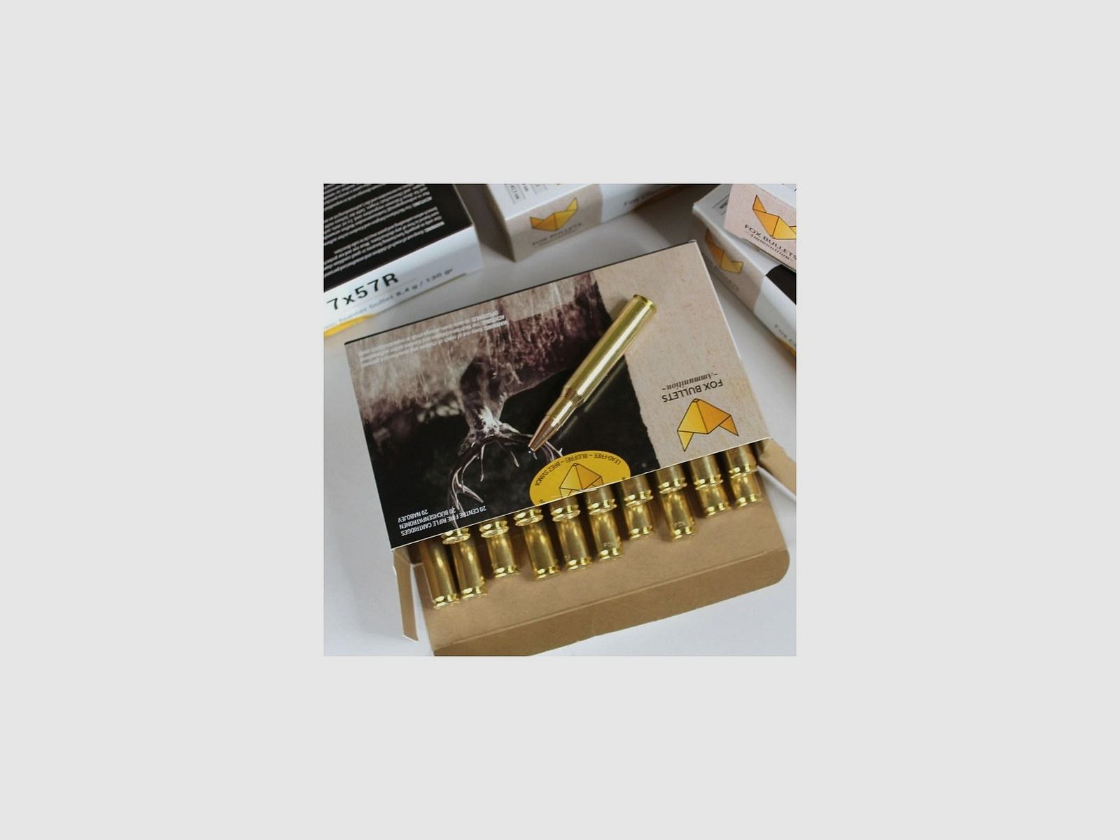 Fox Munitie Kal. 243 Win 80gr 20st., afbeelding 6 van 8
