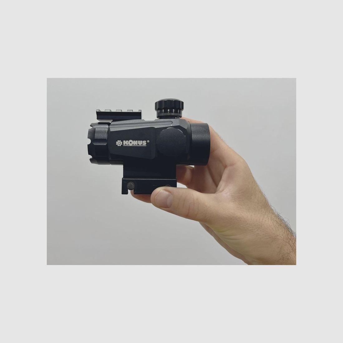 Rotpunktvisier Konusight 1x35 - 4 Absehen - Rot/Grün, Bild 31 von 33