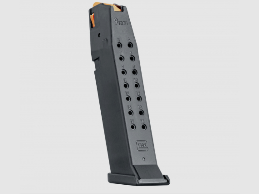 Umarex GLOCK Magazine 311.617 compatible con GLOCK 17 Gen5 9 mm P.A.K. Pyro