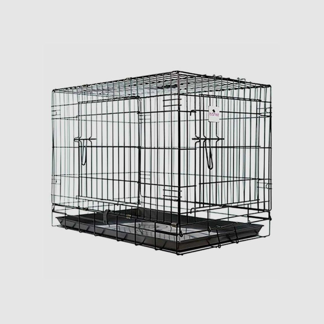 CAGE EN MÉTAL L124XA76XALT84 CM BANDE PLASTIQUE., image 3 sur 6