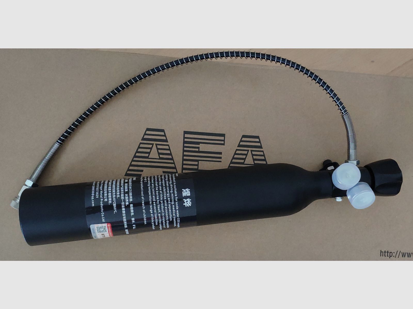 AEA Airguns HP MAX MK2 with compressor moderator and many other parts 9 mm .357" HPMAX M2 .35