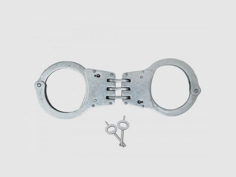 Manette in acciaio con cerniere, immagine 1 di 2