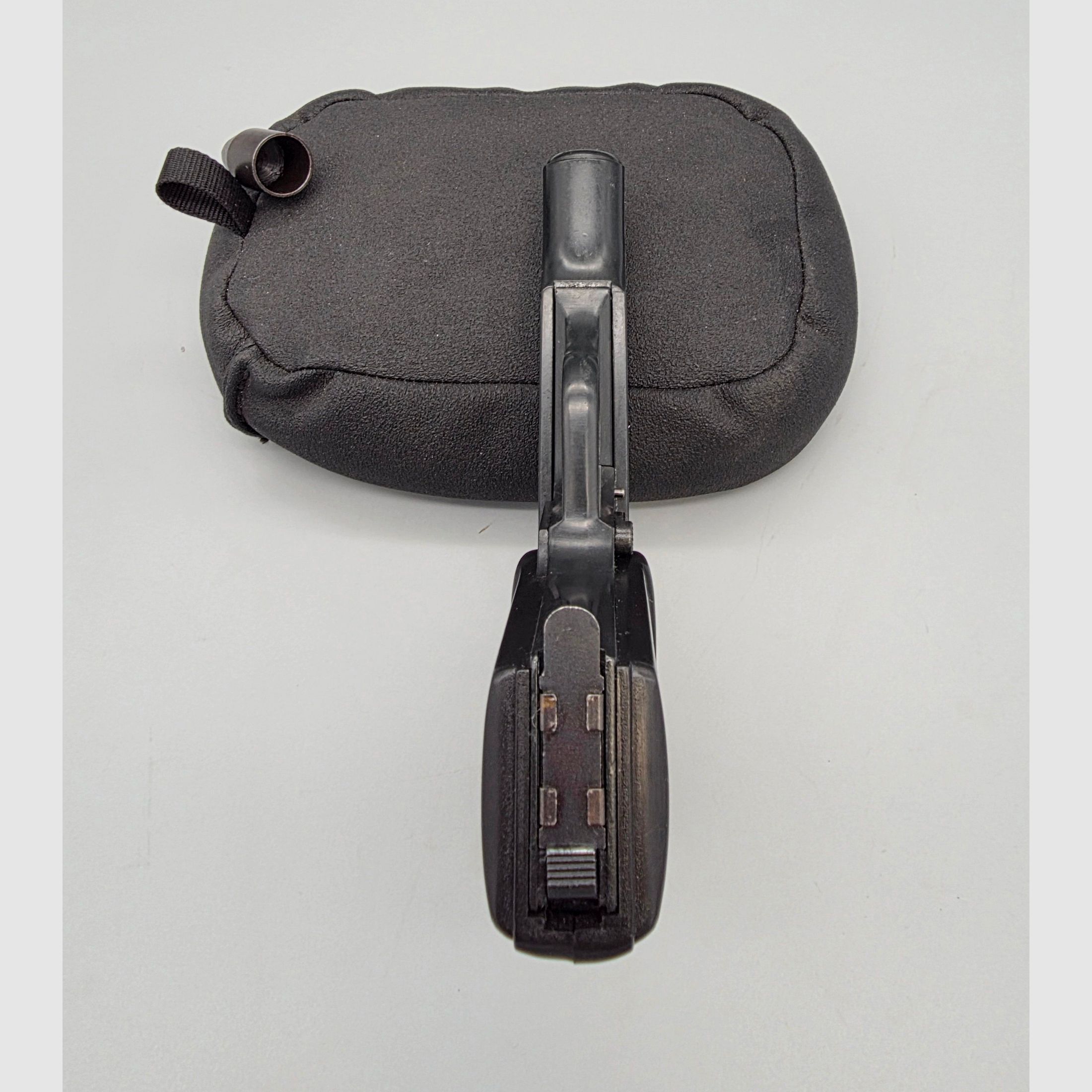 Muy raro coleccionista Geco Mod. 1910 cargador PTB 421 PAK 8mm detonación modelo Browning FN 1910