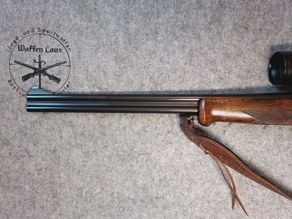 Krieghoff Ulm Ultra TS Zeiss Variopoint 2,5-10x50 calcio a pompa* RH con occhio sinistro