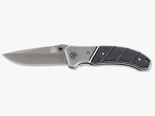 PUMA TEC Einhandmesser (420, titanisiert/Ebenholz)