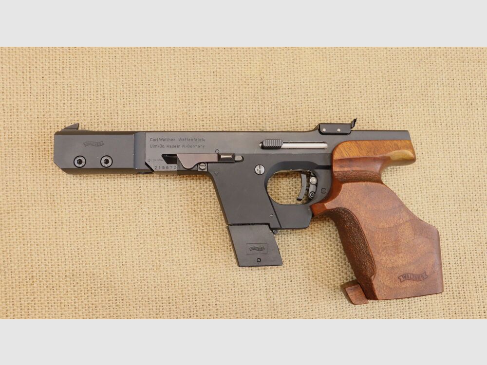 Walther GSP, Kal. .32, inkl. Wechselsystem Kal. .22lr