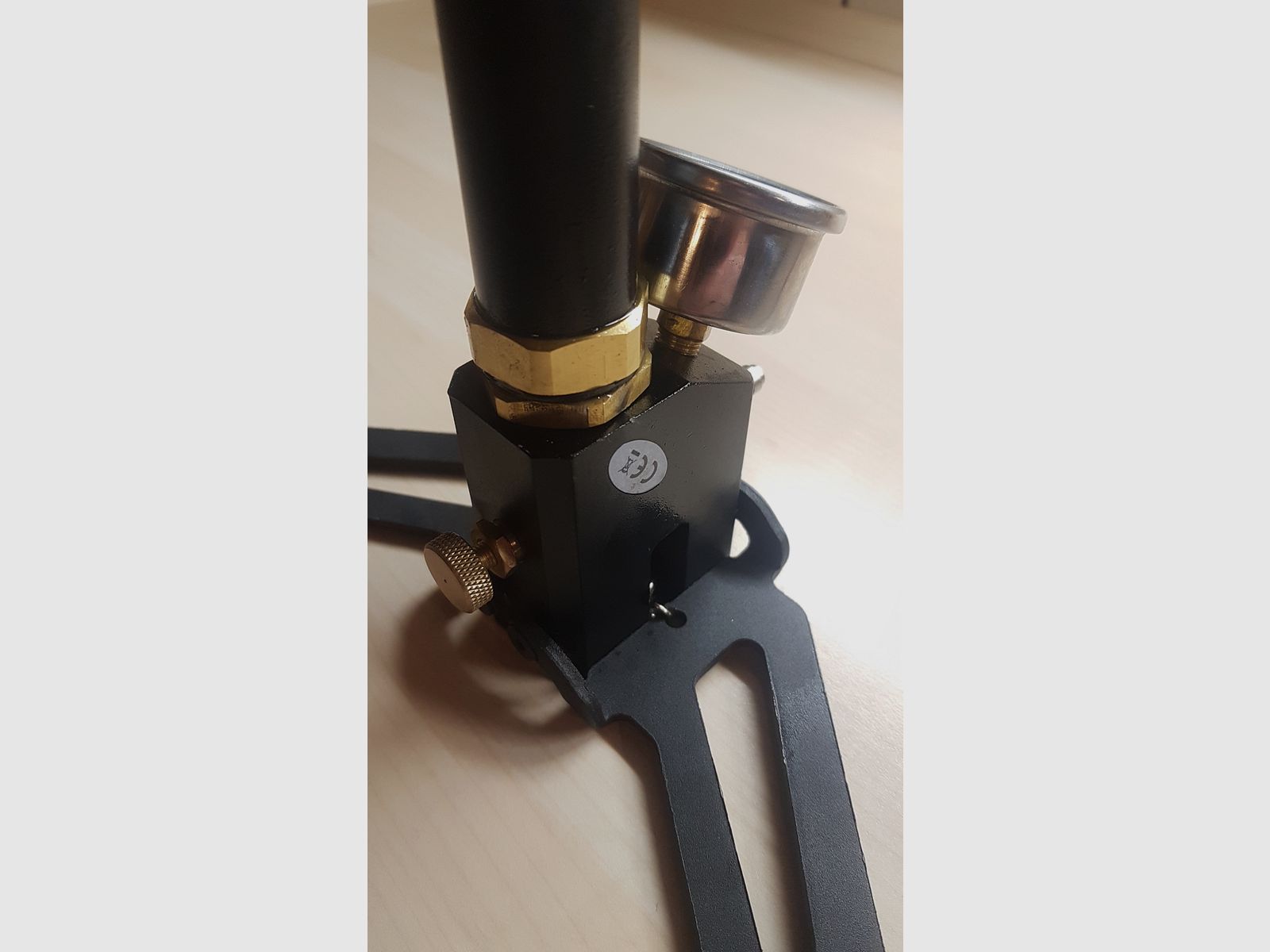 PCP Pressluftpumpe Handpumpe für Airsoft Paintball Luftgewehr und KFZ 300 bar 3/4 Stufen