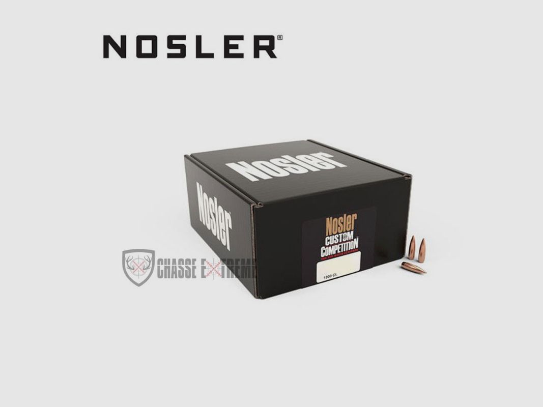 1000 Proiettili NOSLER Cal.22 52gr Hpbt