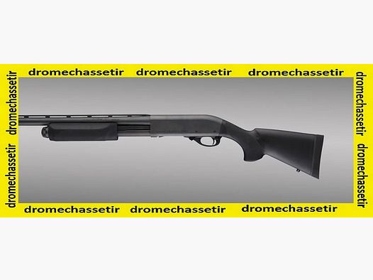 Kit Calci e Pompa Hogue per Remington 870, Soft Touch Nero