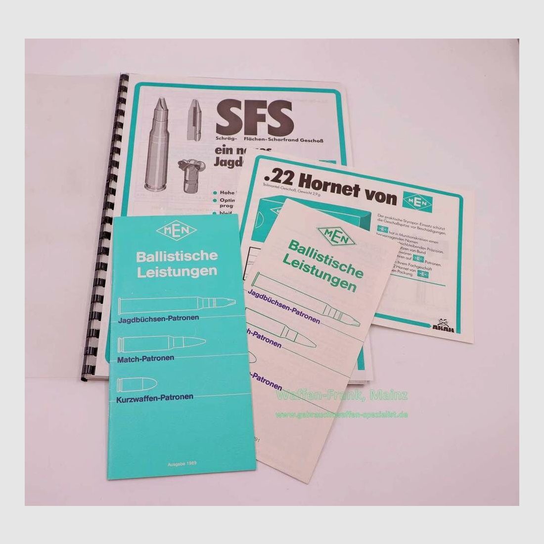 MEN-Fabbriche metalliche Elisenhütte materiale decorativo munizioni