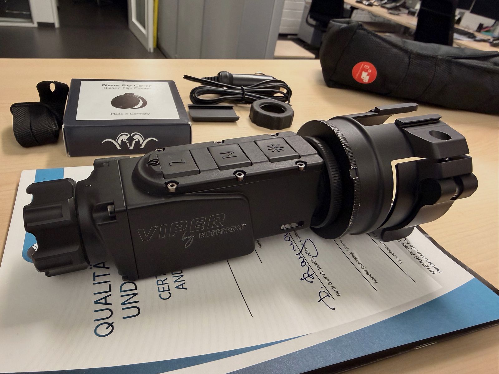 Nitehog Viper M35 attachment with Blaser adapter