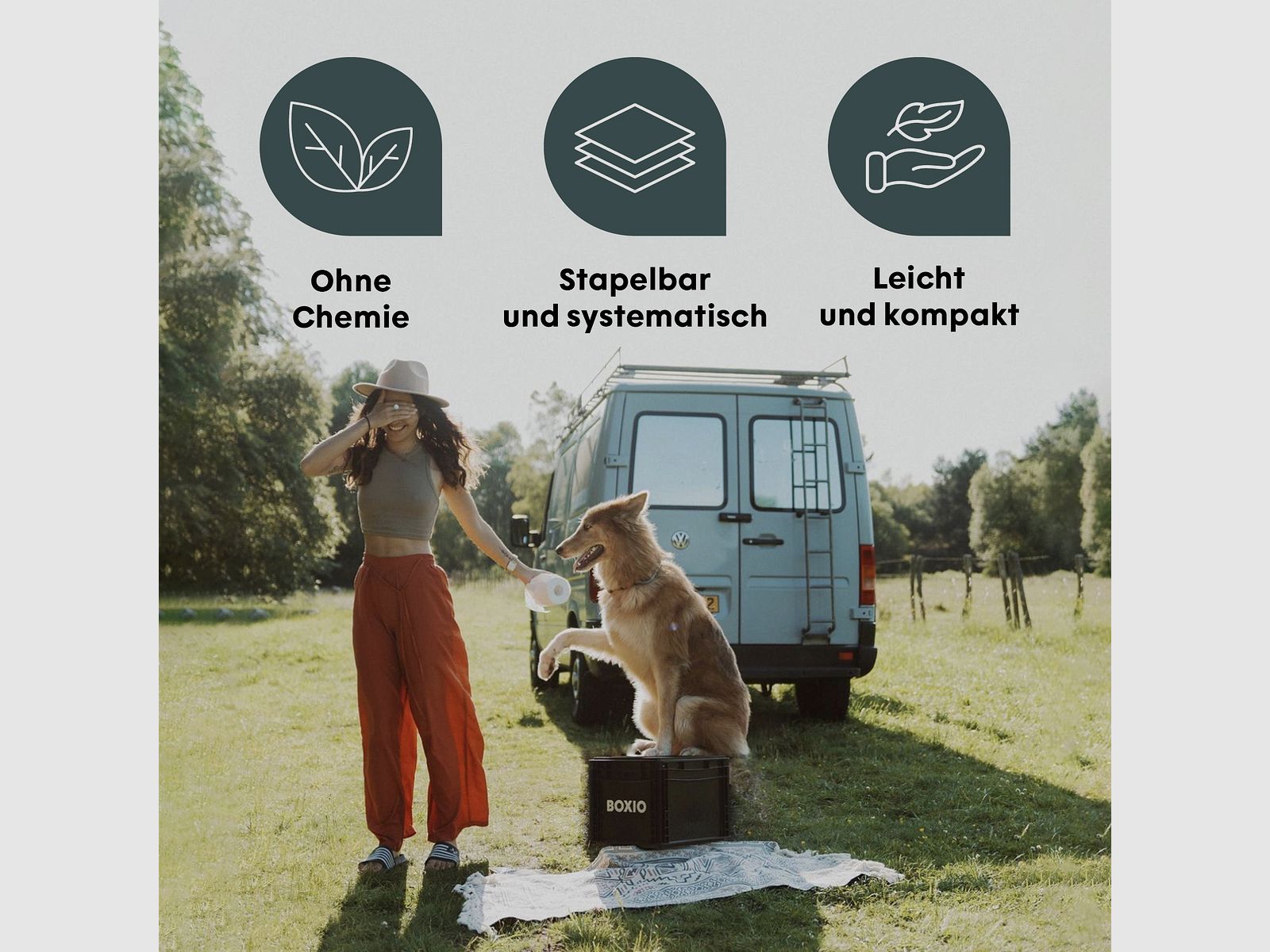 BOXIO TOILET MAX+ | Trenntoilette Komplettset