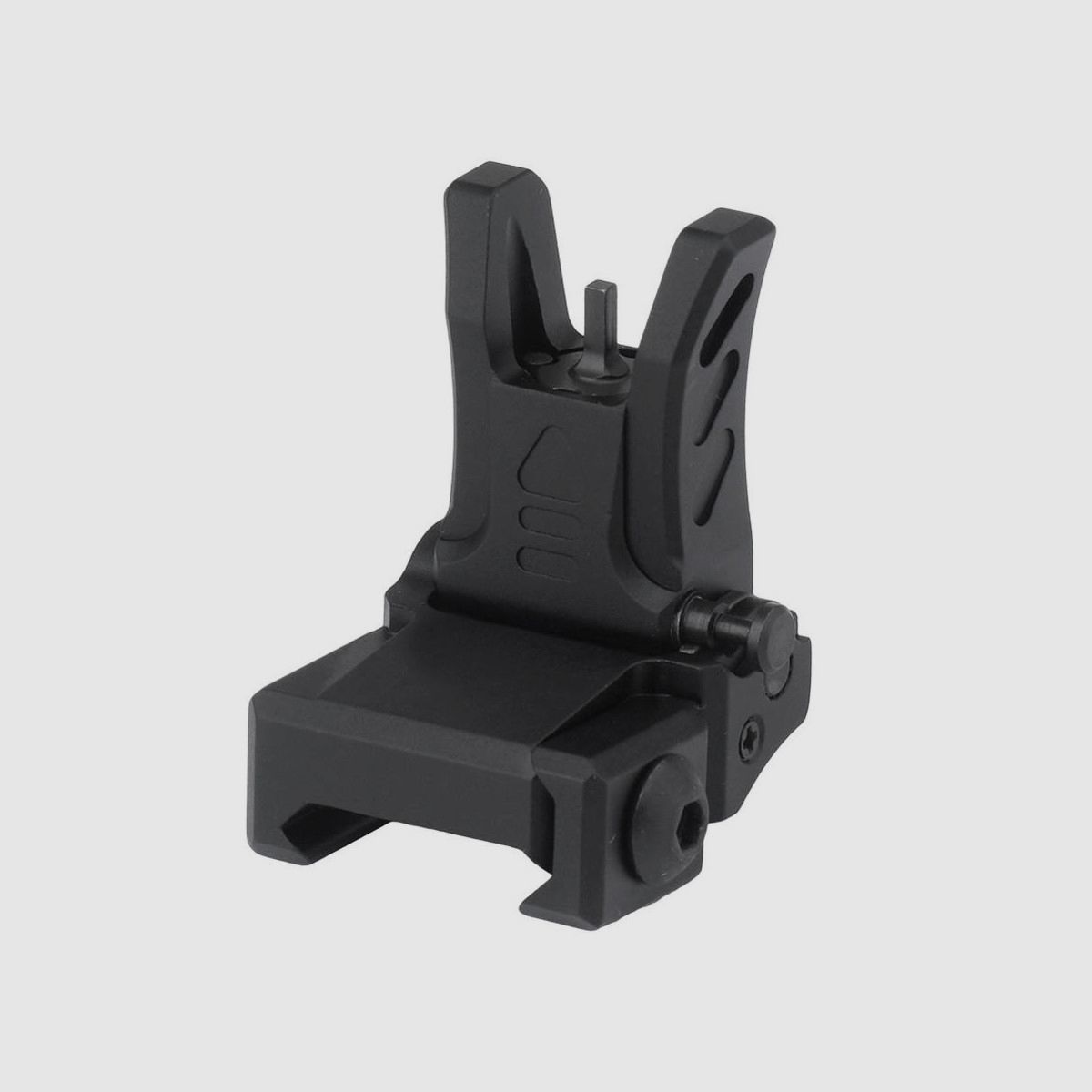 UTG Leapers – Low-profile folding front sight for AR15 – Black – MNT-755, image 2 of 3