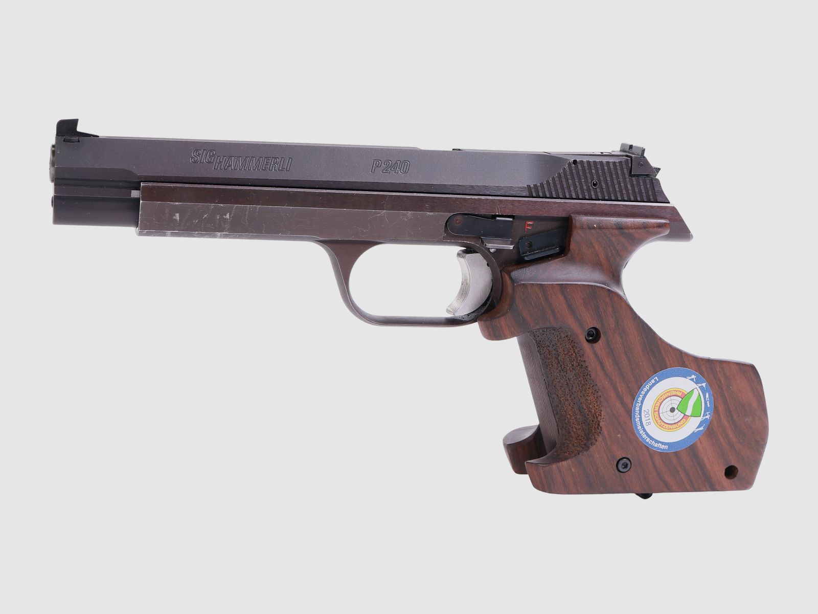 Hämmerli P240 mit Wechselsystemen, Kaliber .38SpecialWC || Pistole