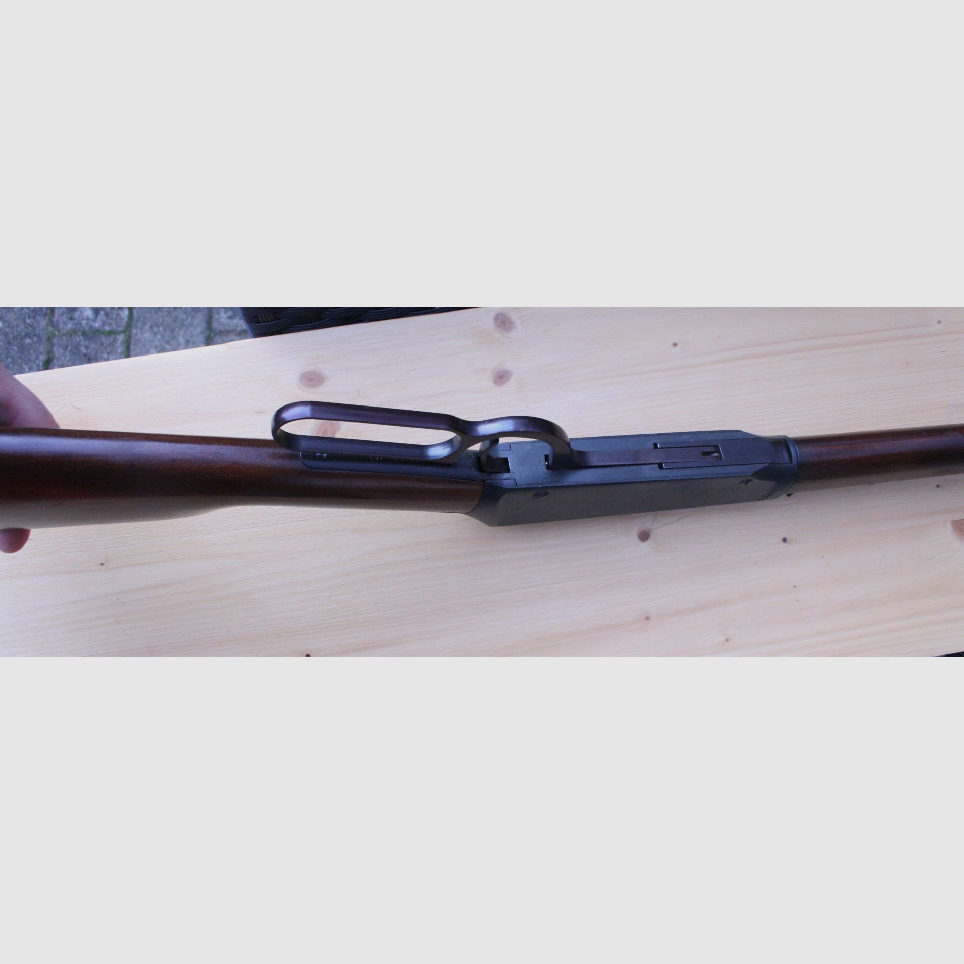 Carabine à air comprimé de collection Erma modèle ELG 10 au look Winchester