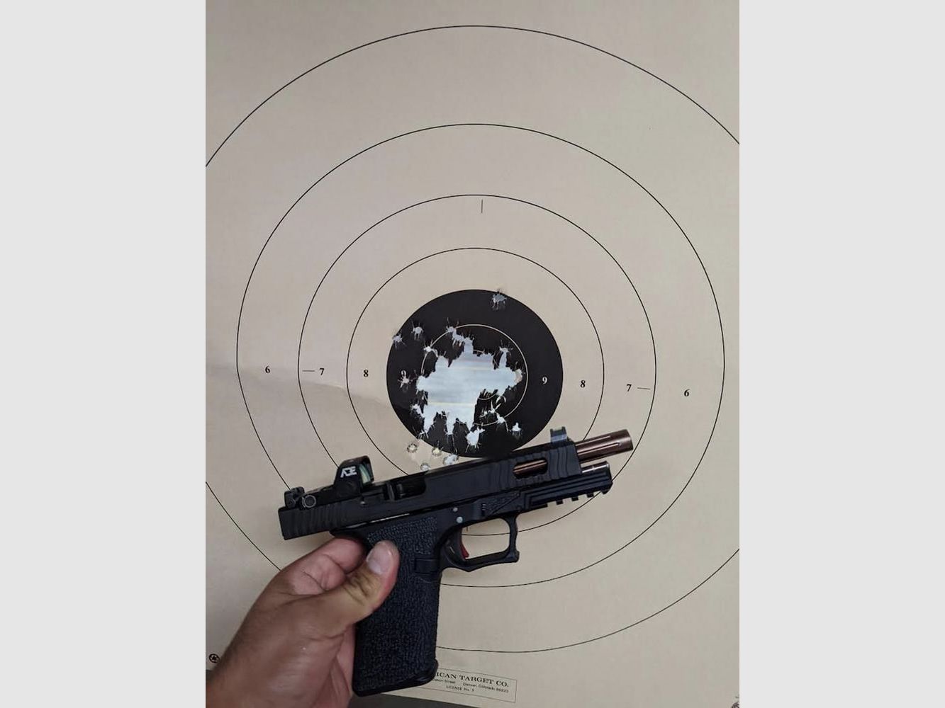 ADE Raptor RD3-020 Shake Awake Rotpunktvisier mit 2 MOA Rotpunkt und Trijicon RMR-Schraubenmuster, Bild 10 von 10