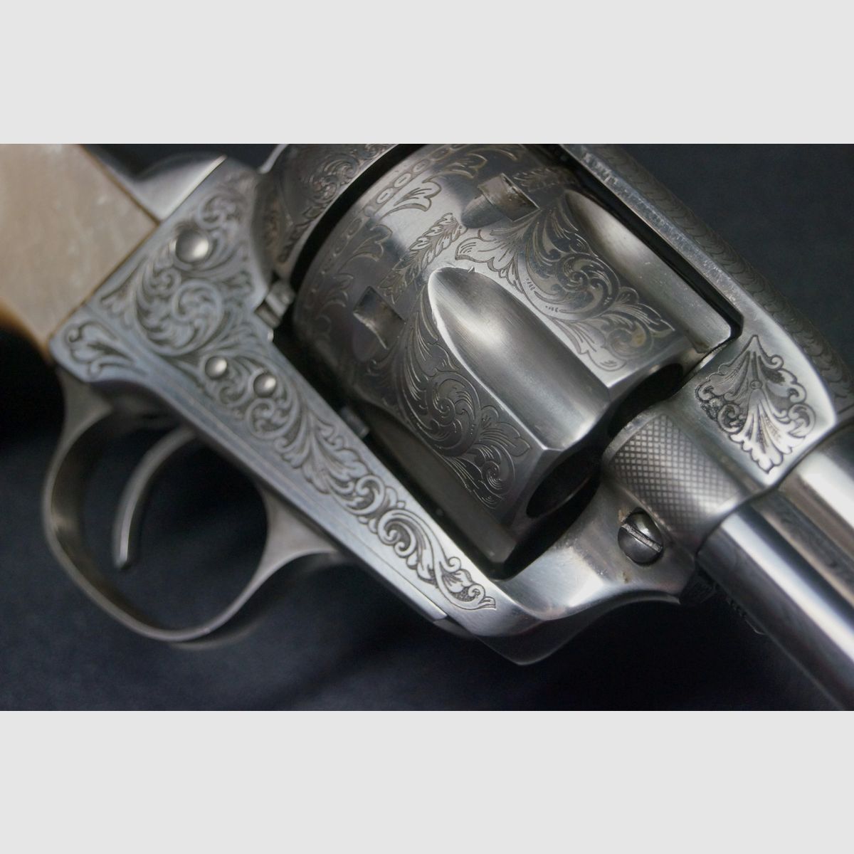 Uberti Cattleman Stainless Steel graviert .45 Colt, Bild 3 von 8
