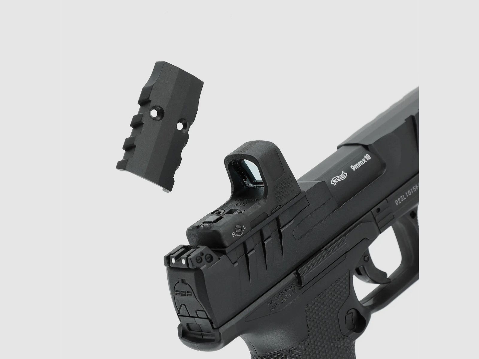Walther CO² Pistola PDP Compact 4" Set