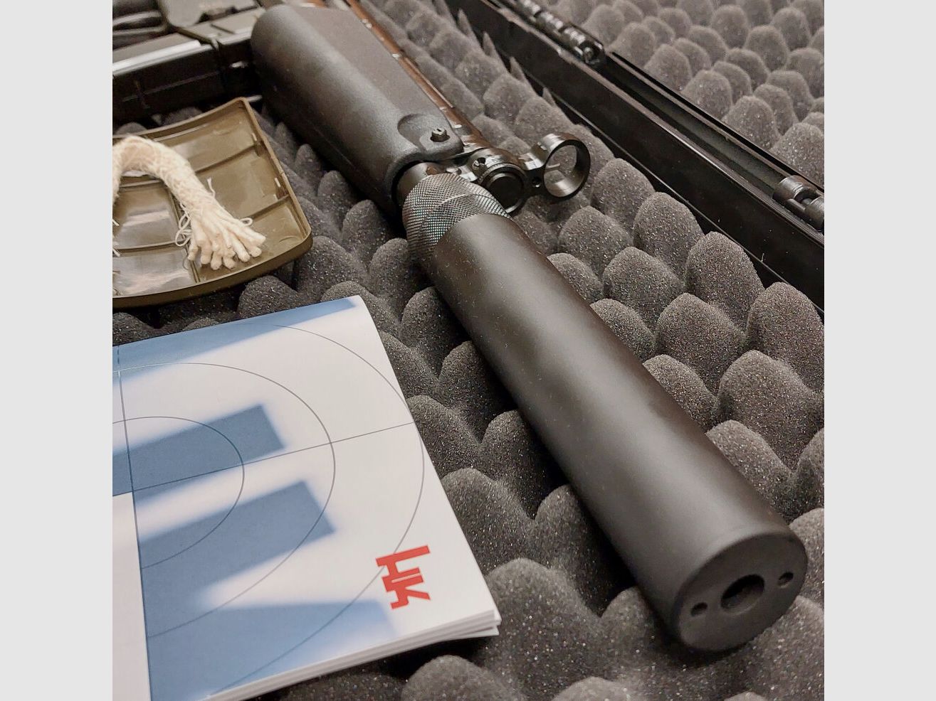 Heckler & Koch ANGEBOT - KOMPLETT-SET SLB Heckler & Koch HK SP5 SD 9x19 Inkl.Schalldämpfer Zivil.MP5 SD