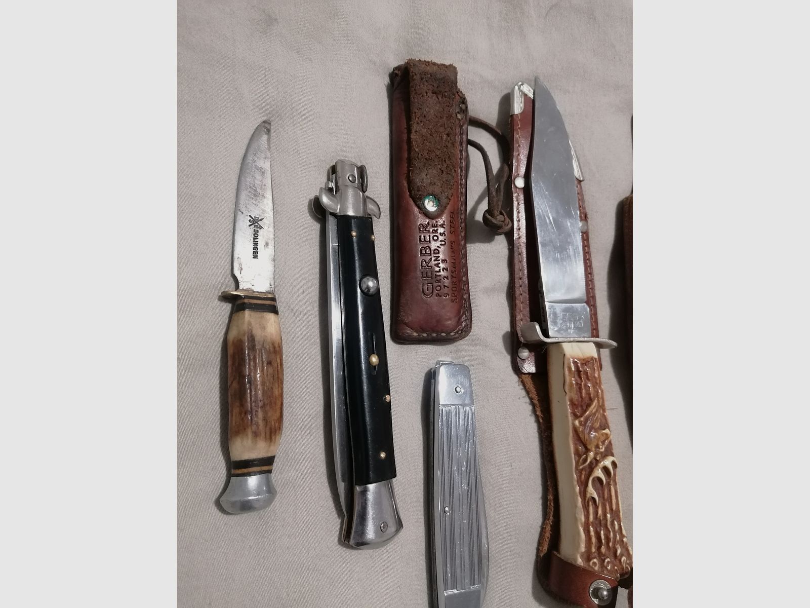 Jagdmesser Solingen Hubertus Konvolut Outdoor Zubehör
