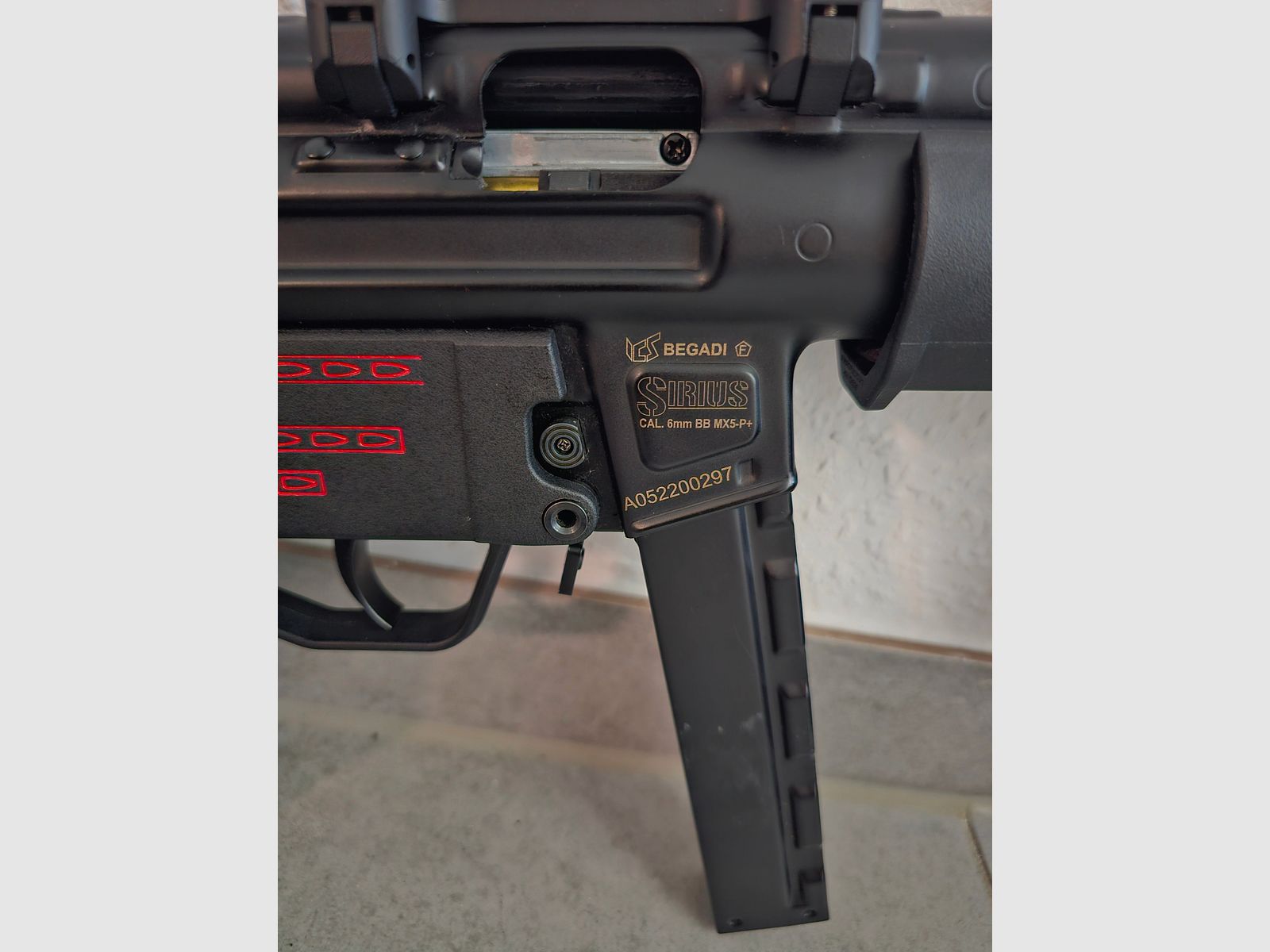 MP5 ICS/BEGADI SAEG 1,5 Joule 