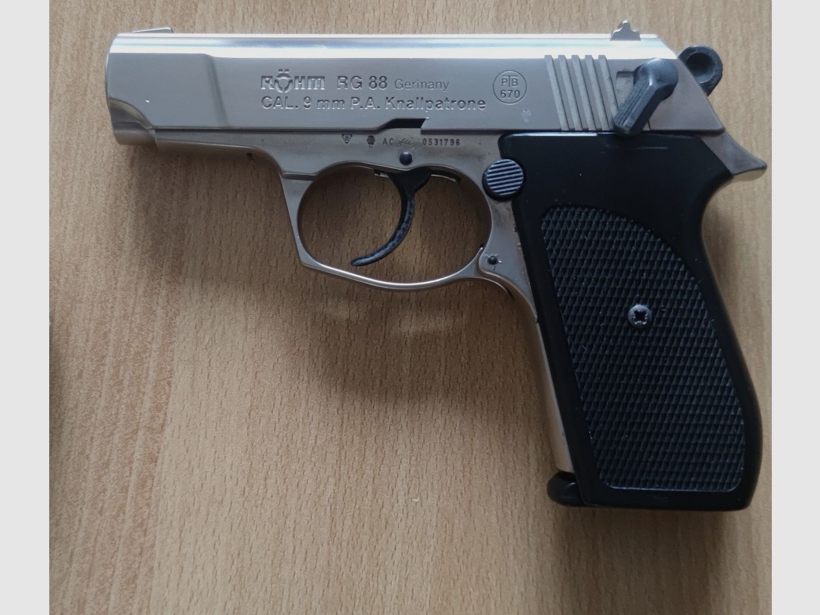 Röhm RG 88 Nickel 9 mm