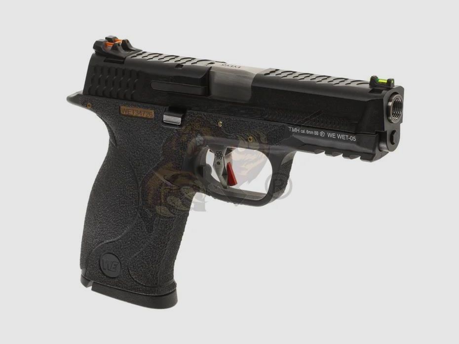 WET-05 BK Black Barrel Metall Version GBB in Black