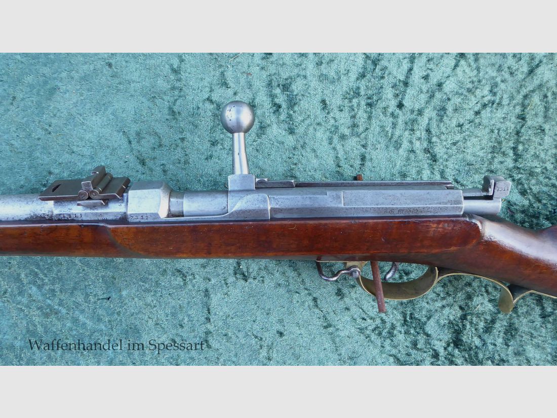 aguja de encendido fusil de infantería Mod.1862, Spandau de 1867.