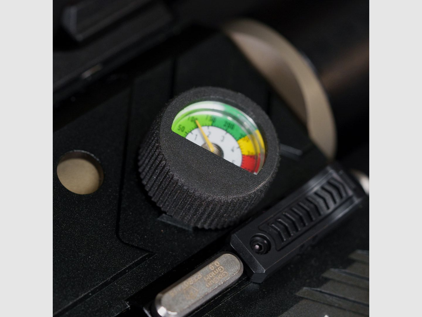 Cover cap manometer | AEA MEGALODON | BLACK | flexible