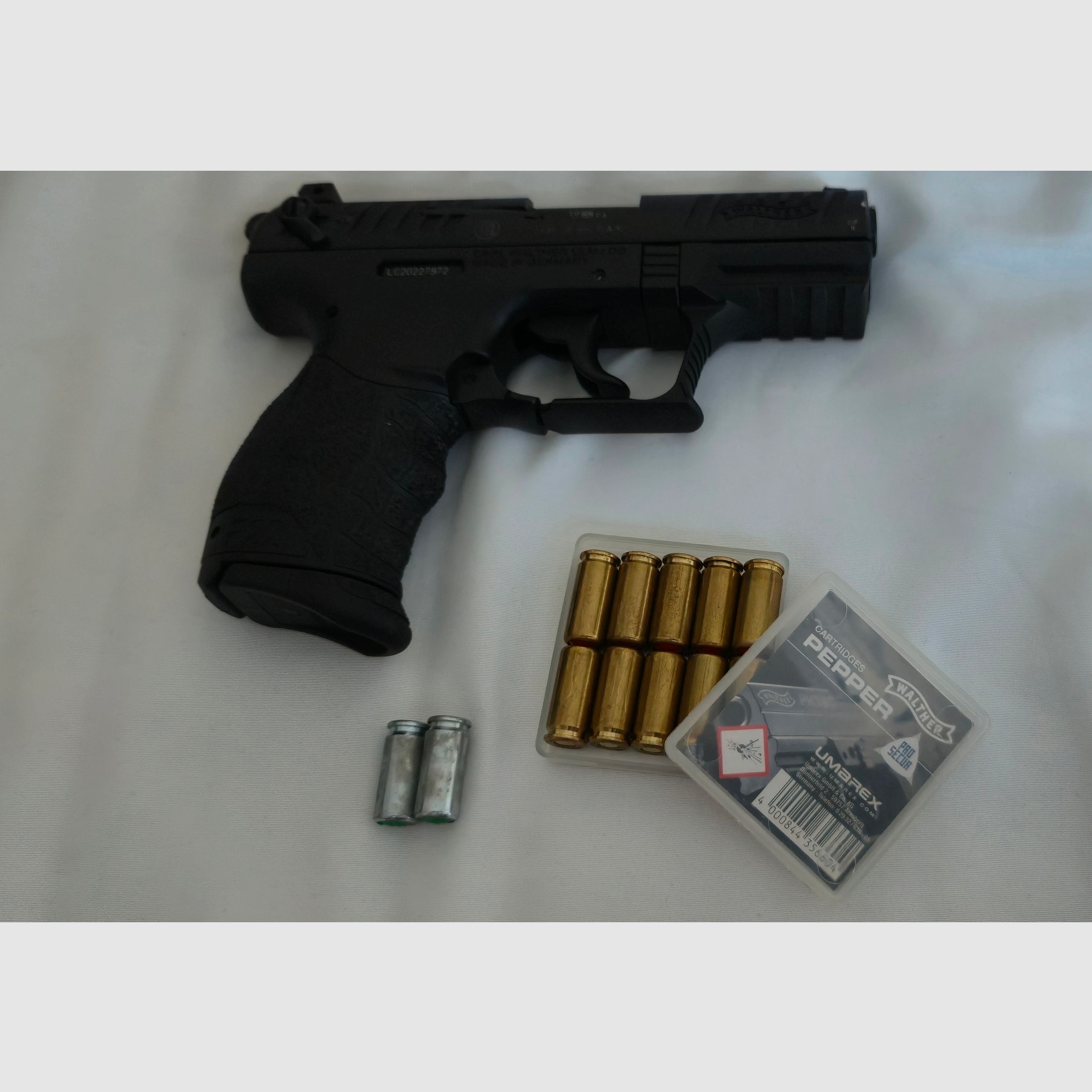 Walther P22Q blank firing