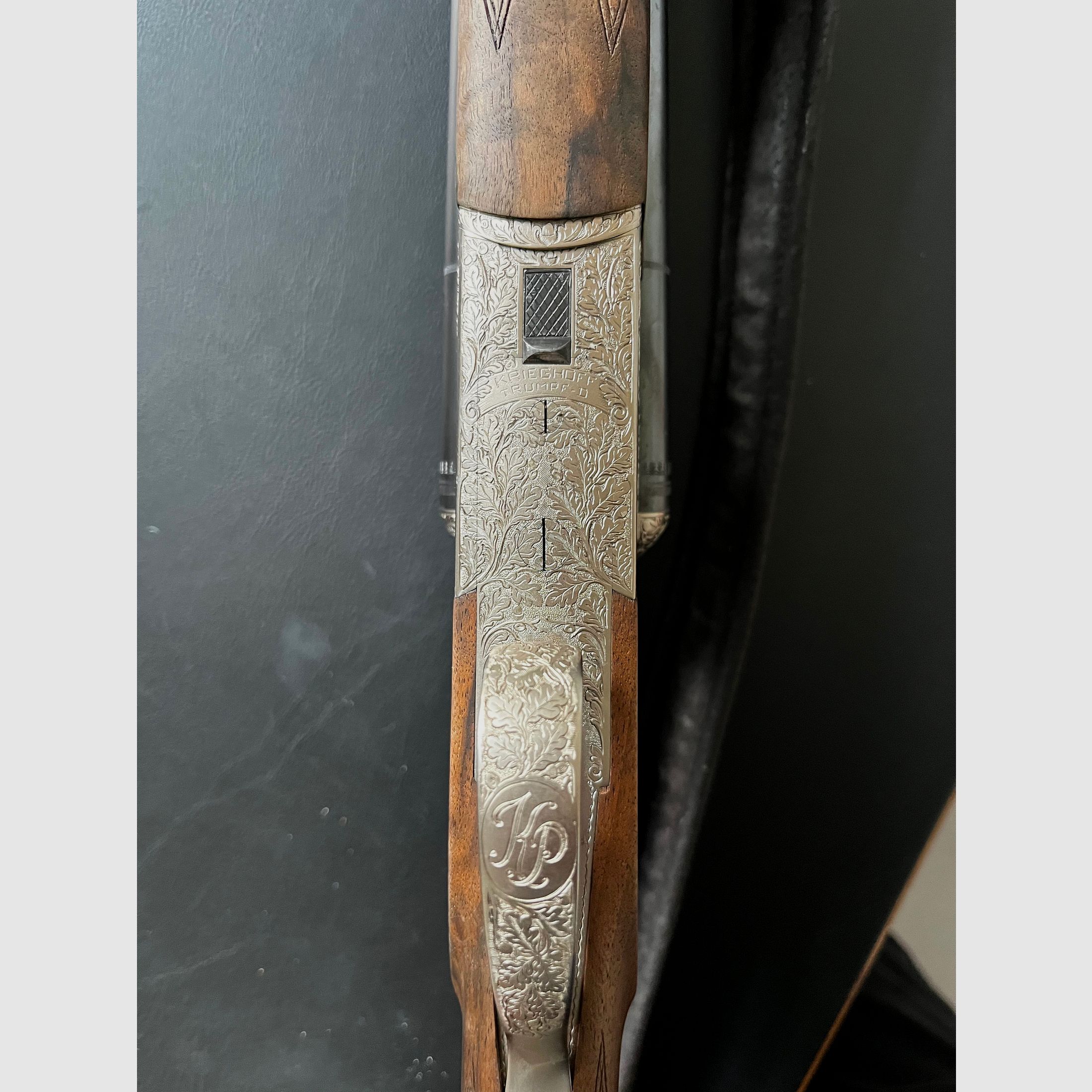 Drilling Krieghoff Triumph, Linkshänder, Einstecklauf