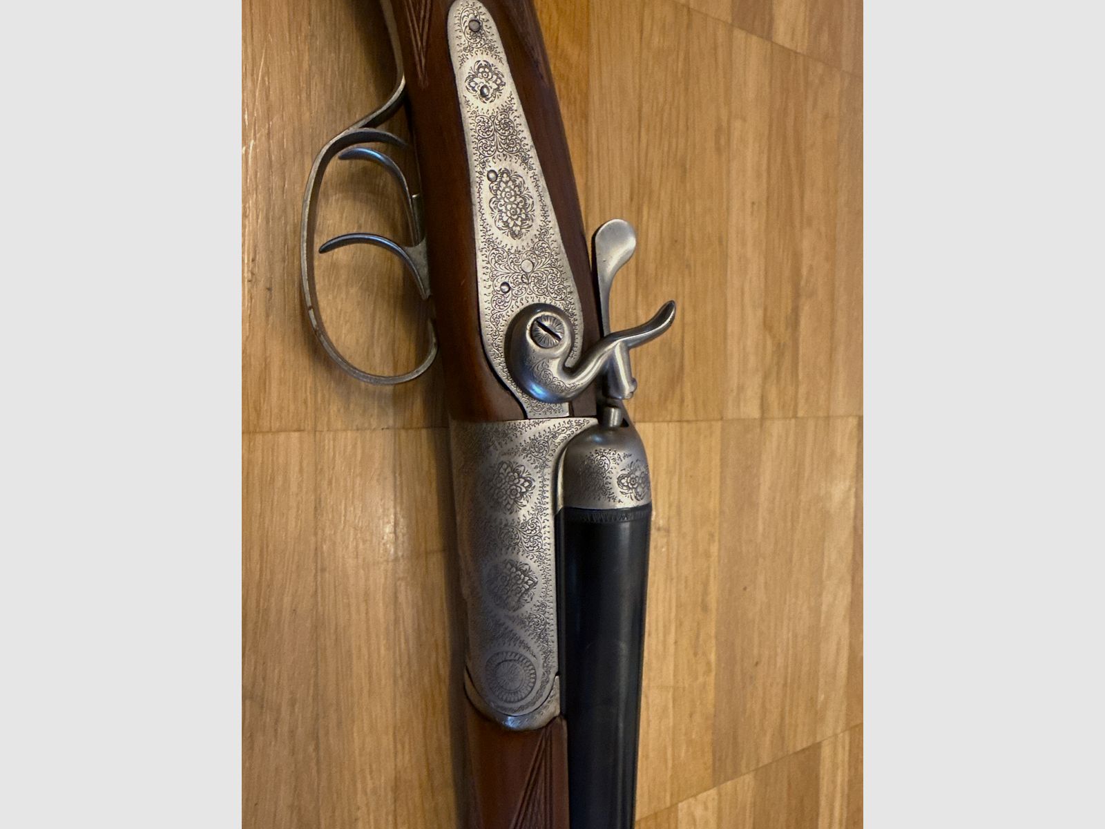 Italian hammer shotgun Antonio Zoli Cal 12/70