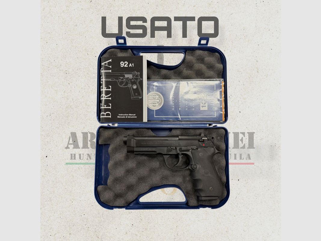 USATO – PISTOLA – BERETTA MOD. 98A1 cal. 9×21, immagine 3 di 3