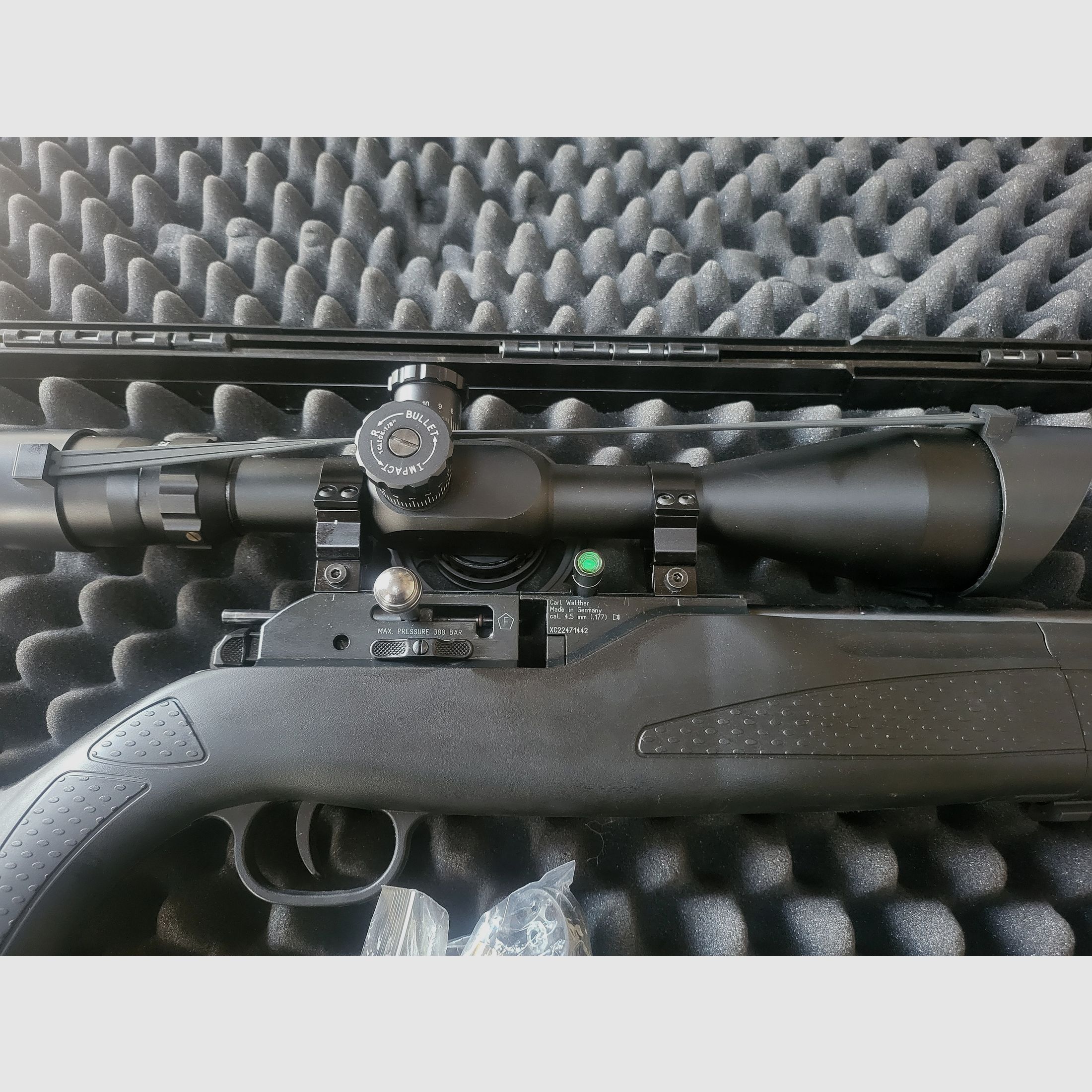 Walther Dominator 1250ft Fieldtarget fucile ad aria