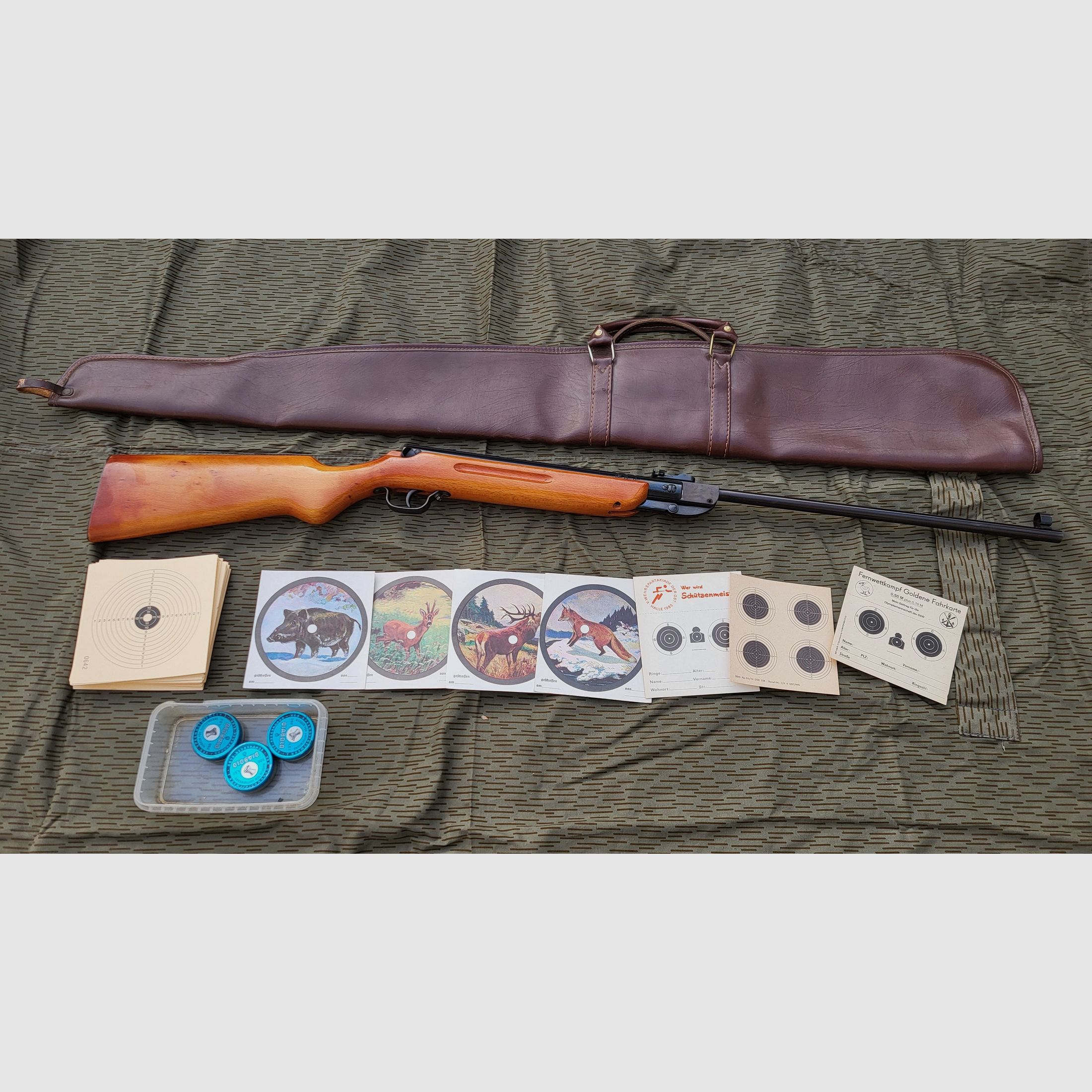 DDR Luftgewehr Haenel Suhl Modell III-284 